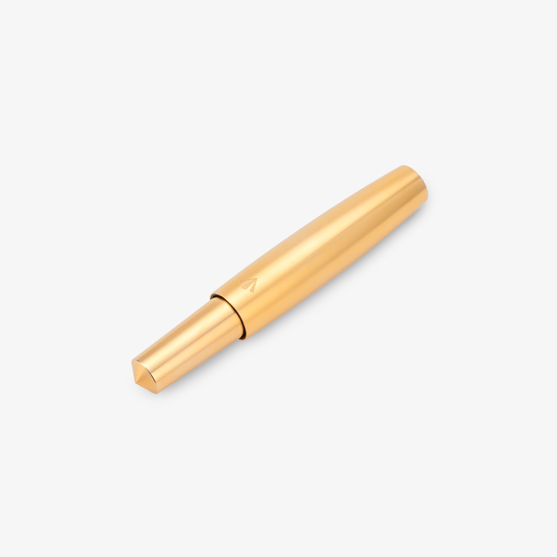 Gravitas Gravitas Pocket Penna Stilografica Raw Brass
