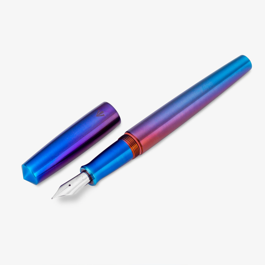 Gravitas Sentry Penna Stilografica Raw Grade 5 Titanium TiSiNx