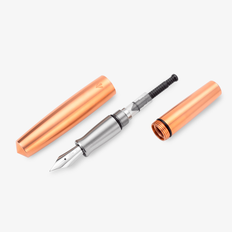 Gravitas Gravitas Pocket Penna Stilografica Raw Copper