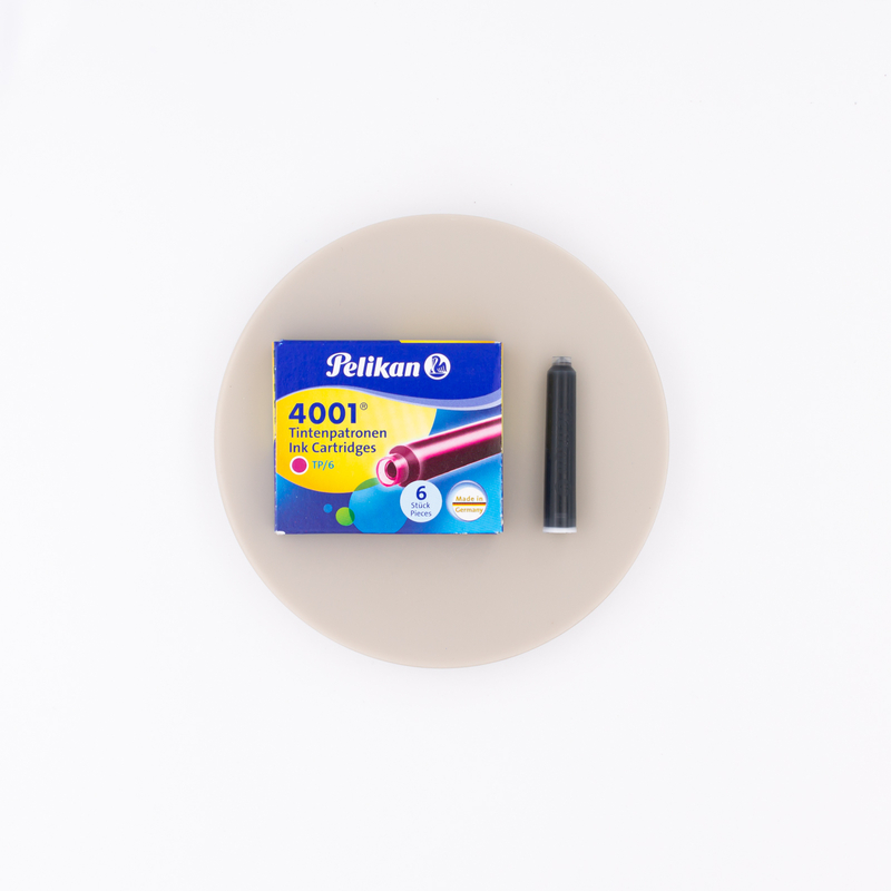 Pelikan 4001 Rosa 6 Cartucce
