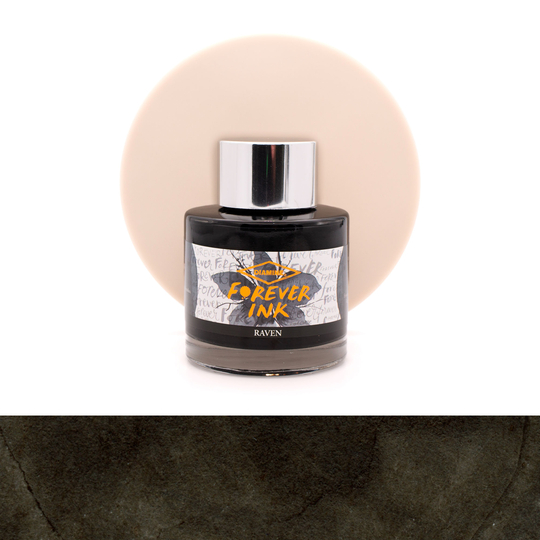 Diamine Forever Ink Raven Ink Bottle 50 ml