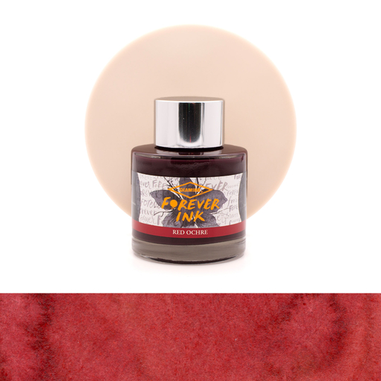 Diamine Forever Ink Red Ochre Ink Bottle 50 ml