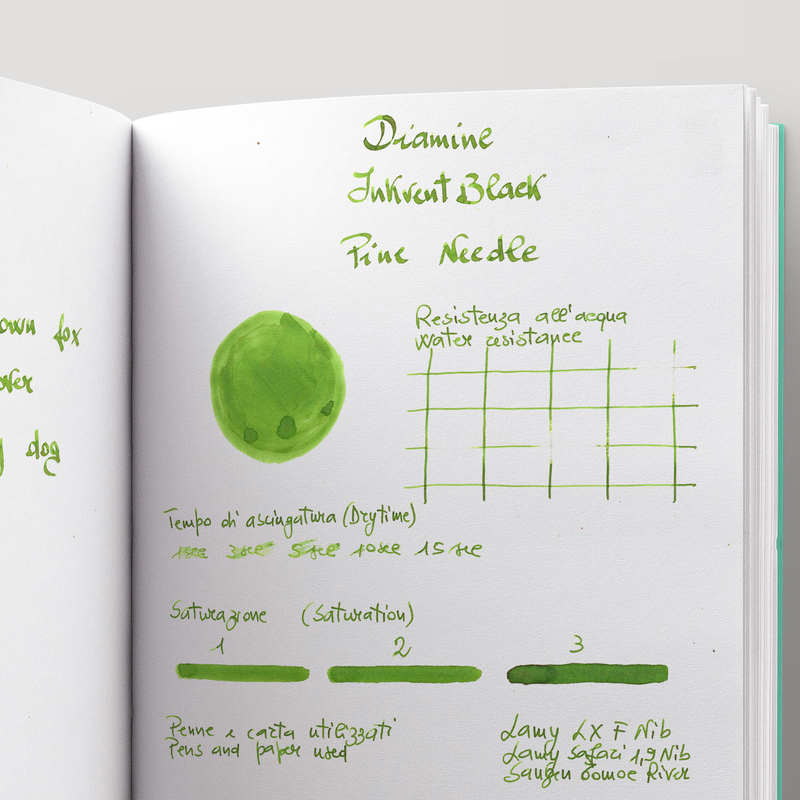 Diamine Diamine Inkvent Pine Needle Inchiostro 50 ml Black Edition Chameleon