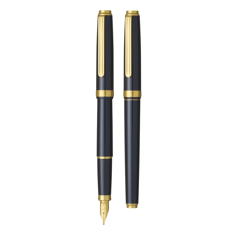 Platinum Platinum Biso Penna Stilografica Nebula Black