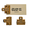 Esterbrook Esterbrook Eclipse Set di 3 Clip Ottone