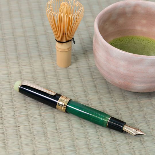 Sailor ProGear King of Pen Penna Stilografica Japanese Tea Ceremony Matcha