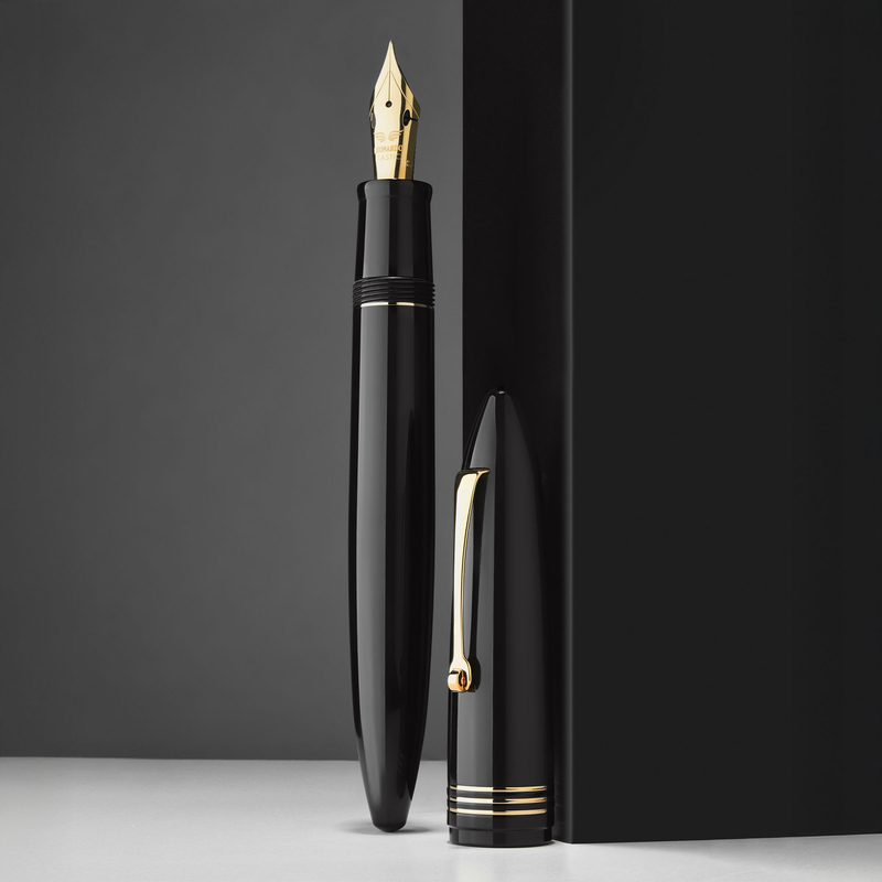 Leonardo Officina Italiana Leonardo Furore Penna Stilografica Notte di Furore & Oro