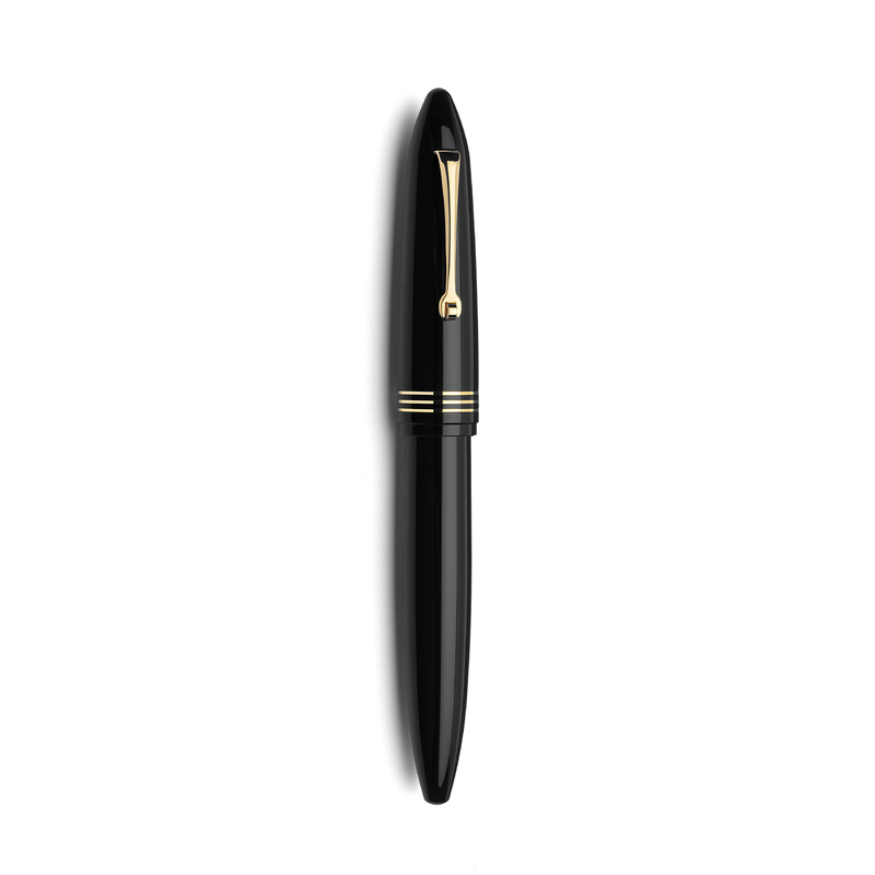 Leonardo Officina Italiana Leonardo Furore Penna Stilografica Notte di Furore & Oro 14k