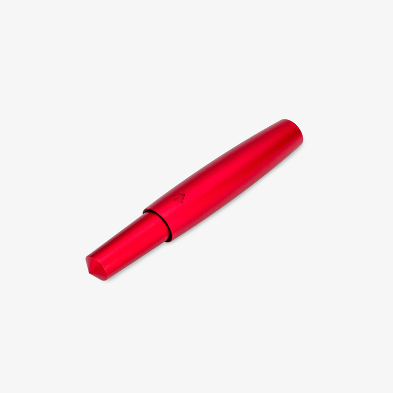 Gravitas Gravitas Pocket Aluminium Penna Stilografica Rossa