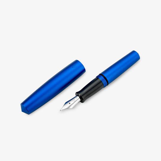 Gravitas Pocket Aluminium Fountain Pen Blue