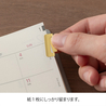 Midori Midori Chiratto Index Clip Ottone