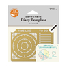 Midori Midori Diary Template Time Log