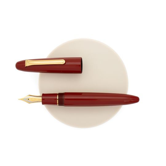 Sailor King of Pen Color Urushi Kaga Fountain Pen Cherry Red