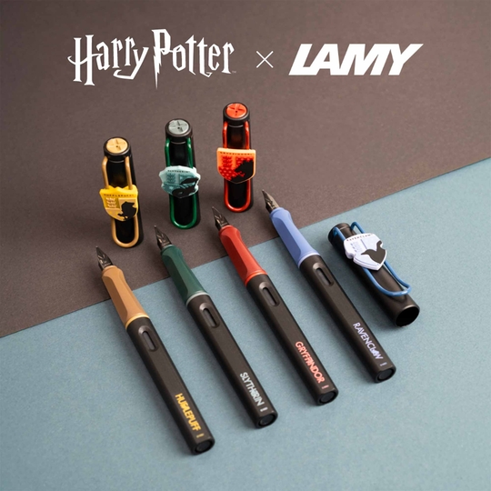 Lamy x Harry Potter Safari Set of 4 Fountain Pens Special Edition