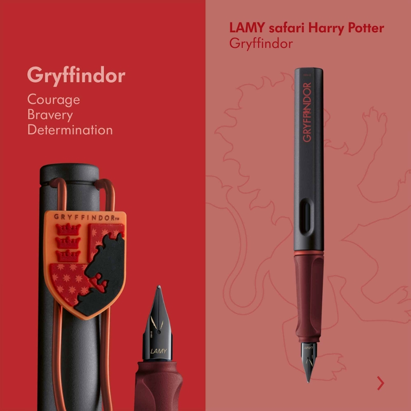 Lamy Lamy x Harry Potter Safari Penna Stilografica Gryffindor Edizione Speciale