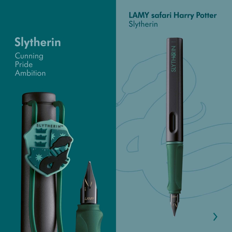Lamy Lamy x Harry Potter Safari Fountain Pen Slytherin Special Edition