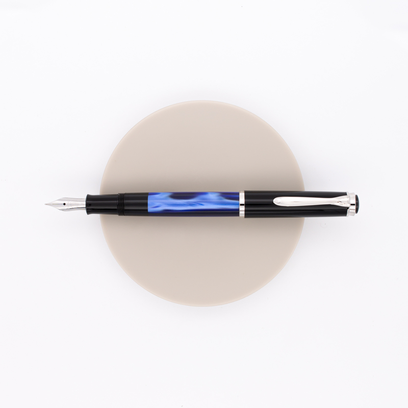 Pelikan Classic M205 Penna Stilografica Blue Marbled