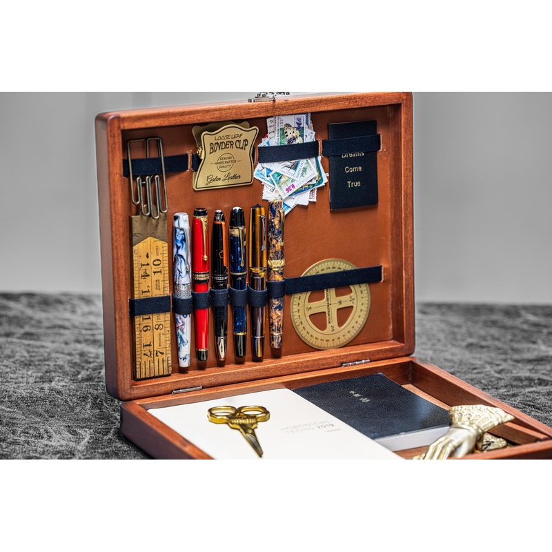 Galen Leather Galen Leather The Writing Box Thuja Wood Edizione Speciale