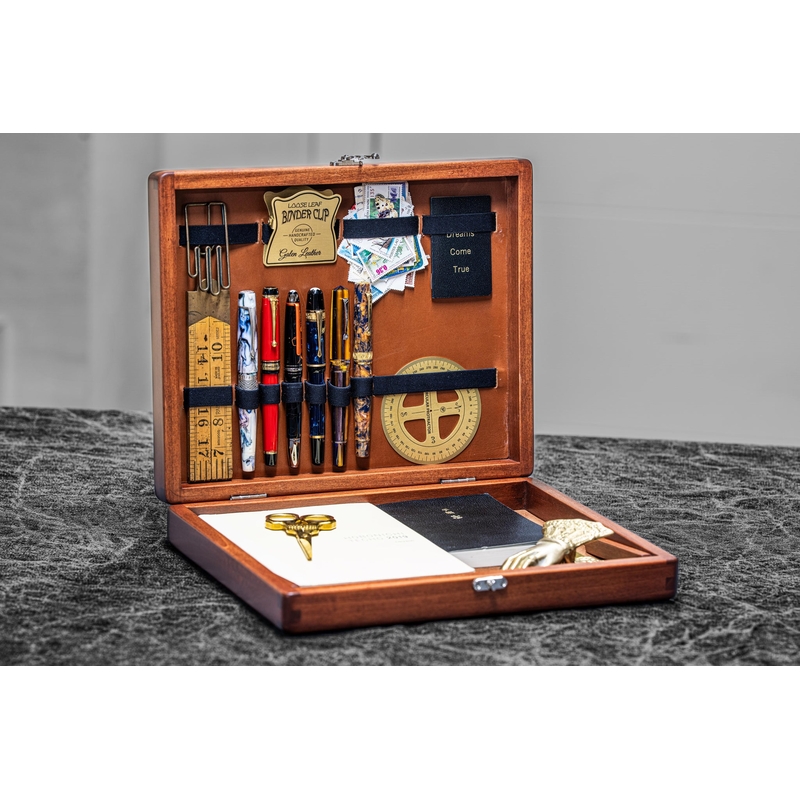 Galen Leather Galen Leather The Writing Box Thuja Wood Edizione Speciale