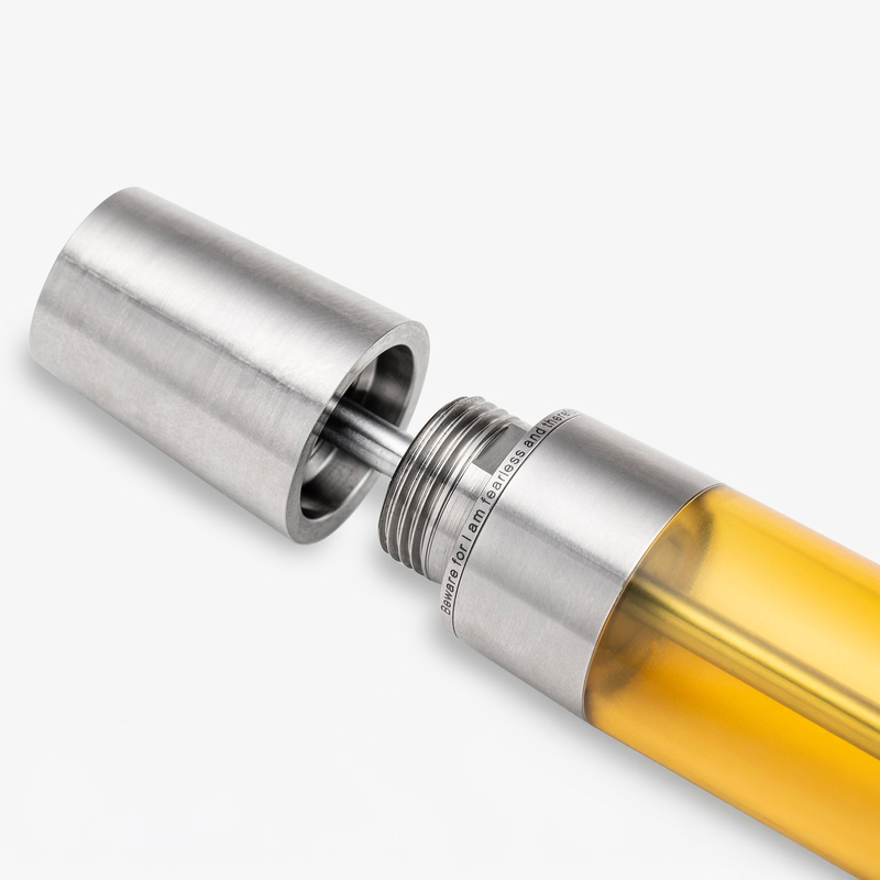 Gravitas Gravitas Monster Penna Stilografica Grade 5 Titanium Machine Finish