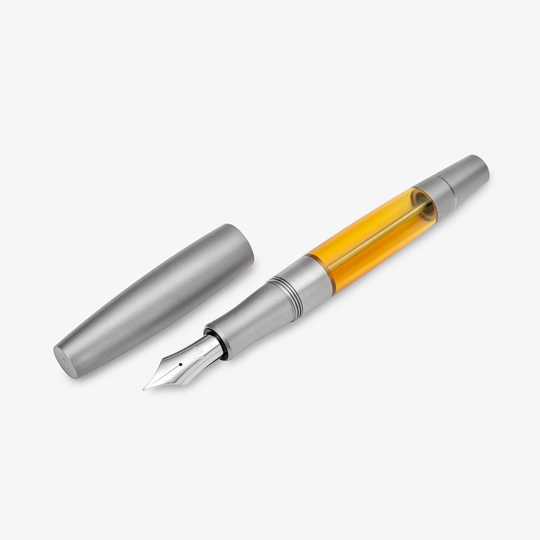 Gravitas Monster Penna Stilografica Grade 5 Titanium Matte