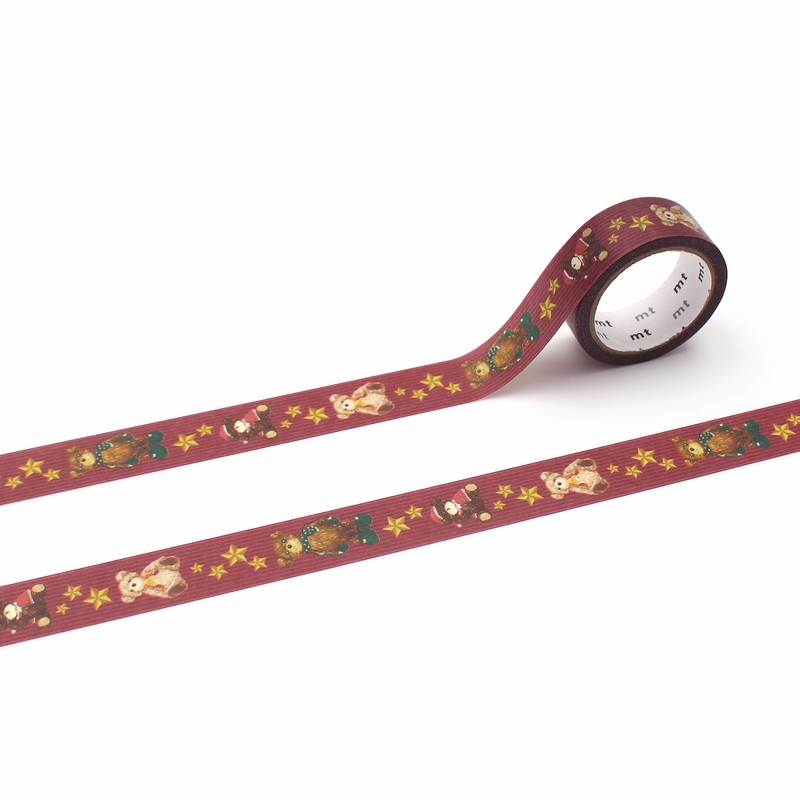 MT Masking Tape MT Christmas 2025 Washi Tape Teddy Bear