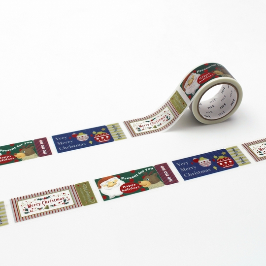 MT Christmas 2025 Washi Tape Christmas Tickets