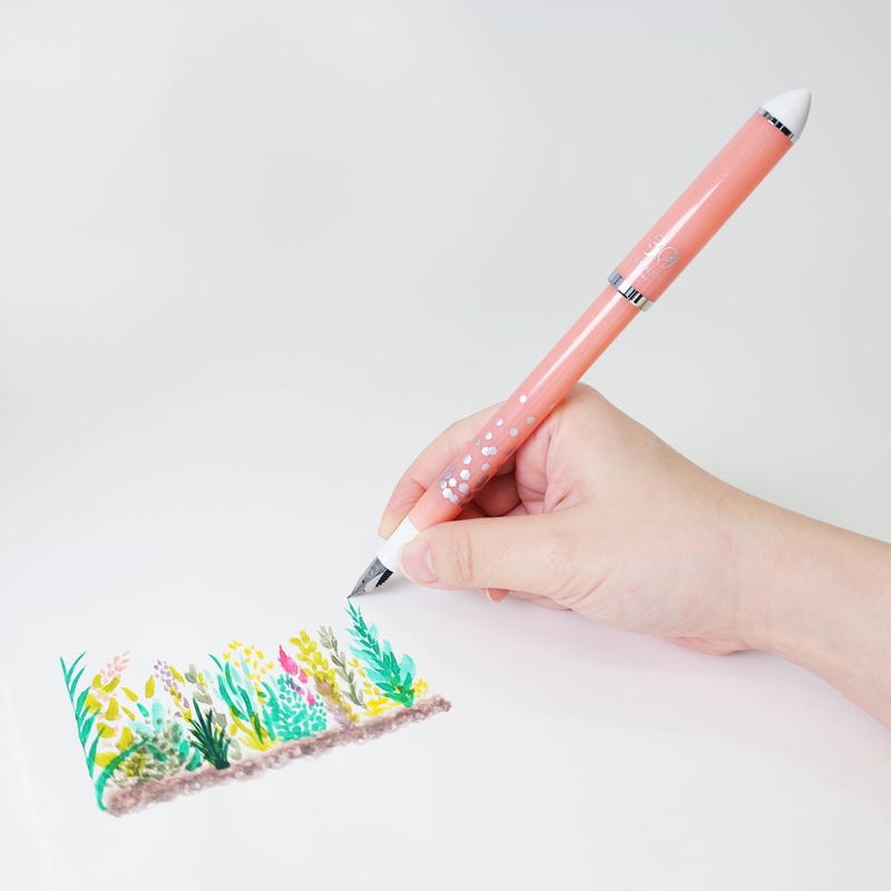 Sailor Sailor Fude De Mannen 30° Anniversario Penna Stilografica Confetti Pink