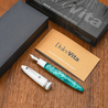 Dolcevita Leonardo x Dolcevita Furore Fountain Pen Smeralda & Rhodium