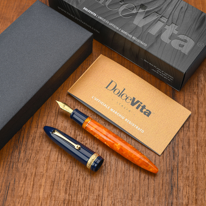 Dolcevita Leonardo x Dolcevita Furore Penna Stilografica Parthenope & Oro