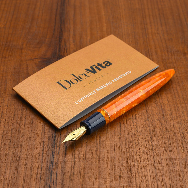 Dolcevita Leonardo x Dolcevita Furore Penna Stilografica Parthenope & Oro