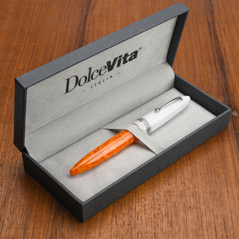 Dolcevita Leonardo x Dolcevita Furore Penna Stilografica Terra degli Aranci & Rodio