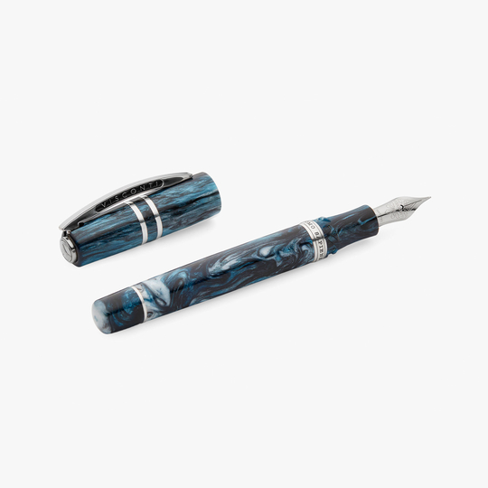 Visconti Homo Sapiens Fountain Pen Dark Sapphire Limited Edition
