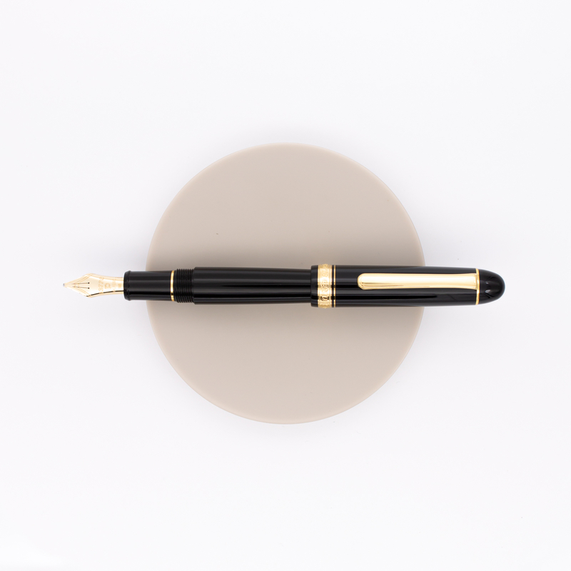 Platinum 3776 Century Fountain Pen Black Music Nib