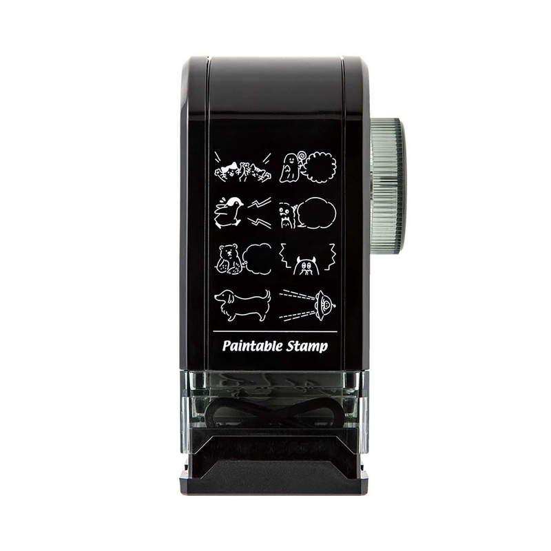 Midori Midori Paintable Rotating Stamp Dial Speech Bubble