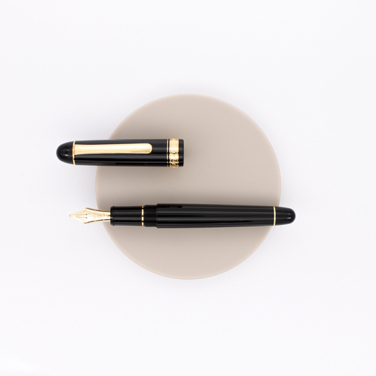 Platinum 3776 Century Fountain Pen Black Music Nib