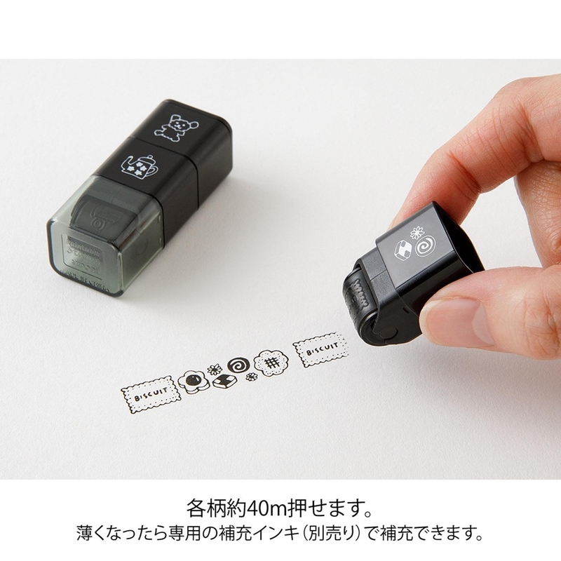 Midori Midori Paintable Stamp Timbro Roller Motif