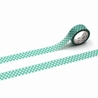 MT Masking Tape MT 1P Dot Washi Tape Emerald Green