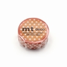 MT Masking Tape MT 1P Dot Washi Tape Deep Orange