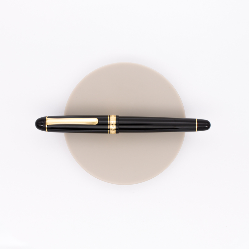 Platinum 3776 Century Fountain Pen Black Music Nib
