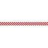 MT Masking Tape MT 1P Stripe Washi Tape Deep Red