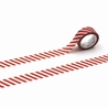 MT Masking Tape MT 1P Stripe Washi Tape Deep Red