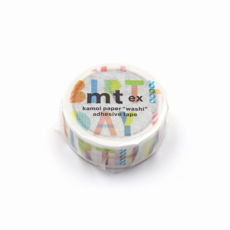 MT Masking Tape MT Ex Washi Tape Happy Birthday