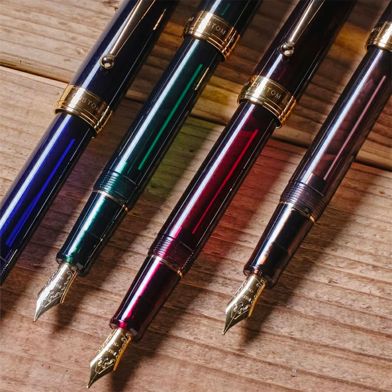 Pilot Pilot Custom NS World Voyage Penna Stilografica Mystery Blue