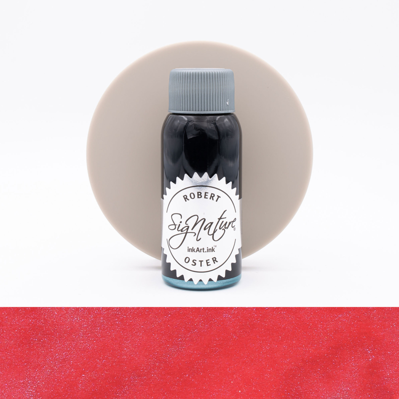 Robert Oster Shake 'N' Shimmy Sparkling Cranberry Ink Bottle 50 ml