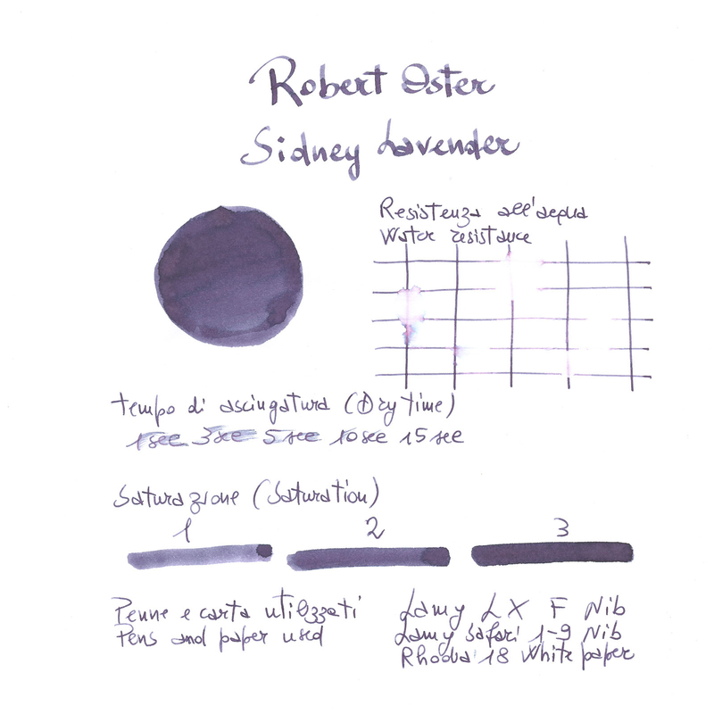 Robert Oster Sydney Lavender Ink Bottle 50 ml
