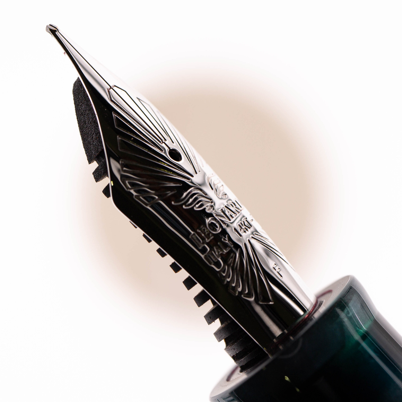 Leonardo Officina Italiana Leonardo Momento Zero Penna Stilografica Pausilya & Rodio 14k