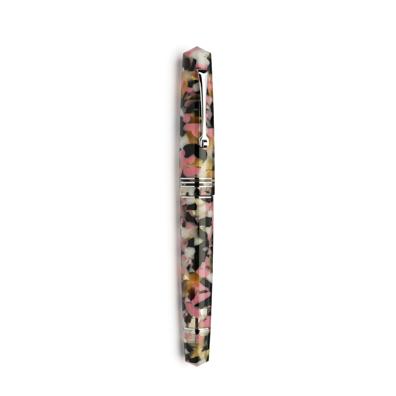 Leonardo Officina Italiana Leonardo Momento Zero Fountain Pen Corricella & Rhodium