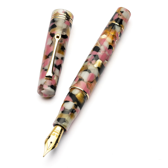 Leonardo Momento Zero Penna Stilografica Corricella & Oro 14k