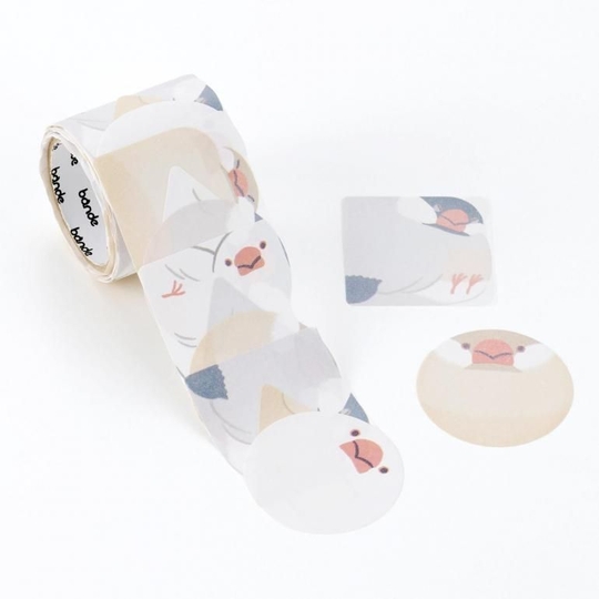 Bande Washi Tape Adesivo in Rotolo Scrivibile Piccoli Uccelli